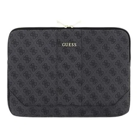 Husă Guess din piele PU 4G pentru notebook 13&amp;quot; gri