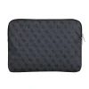Husă Guess PU 4G Triangle Logo pentru Notebook 14&amp;quot; Neagră