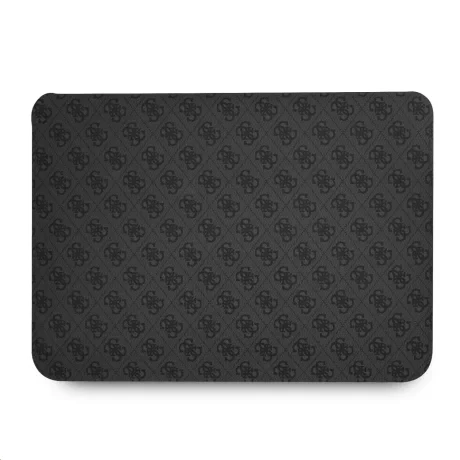 Husă pentru computer Guess PU 4G cu logo metalic, 13&amp;quot; gri