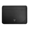 Husă pentru computer Guess Saffiano Triangle Metal Logo 13/14&amp;quot; Neagră