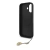 Husa spate Guess 4G Charm MagSafe pentru iPhone 17, gri ton pe ton