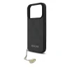 Husă spate Guess 4G Charm MagSafe pentru iPhone 17 Pro, gri ton pe ton