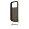 Husă spate Guess 4G Charm MagSafe pentru iPhone 17 Pro, maro, ton pe ton