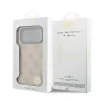 Husă spate Guess 4G Charm MagSafe pentru iPhone 17 Pro Max, roz ton pe ton