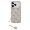 Husă spate Guess 4G Charm MagSafe pentru iPhone 17 Pro, roz ton pe ton