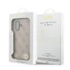 Husa spate Guess 4G Charm MagSafe pentru iPhone 17, roz ton pe ton