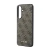 Husa spate Guess 4G Charm pentru Samsung Galaxy A37, maro