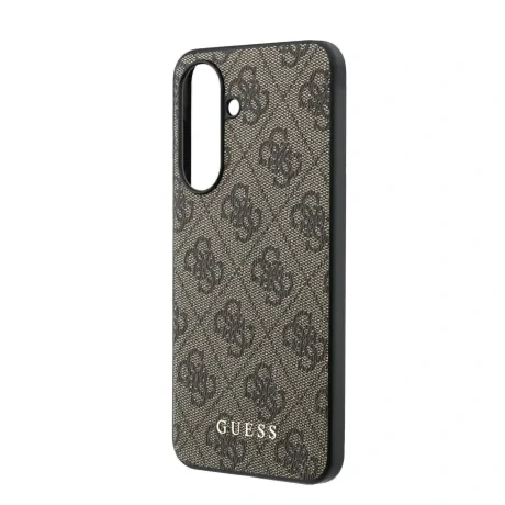 Husa spate Guess 4G Charm pentru Samsung Galaxy A37, maro