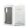 Husa spate Guess 4G Charm pentru Samsung Galaxy A37, maro