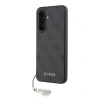 Husa spate Guess 4G Charm pentru Samsung Galaxy A37, neagră
