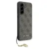 Husa spate Guess 4G Charm pentru Samsung Galaxy A56, maro