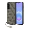 Husa spate Guess 4G Charm pentru Samsung Galaxy A57, maro