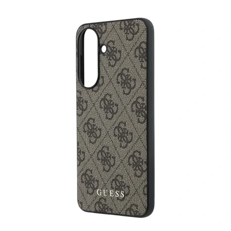 Husa spate Guess 4G Charm pentru Samsung Galaxy A57, maro