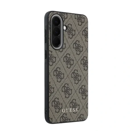 Husa spate Guess 4G Charm pentru Samsung Galaxy A57, maro