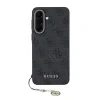 Husa spate Guess 4G Charm pentru Samsung Galaxy A57, neagră