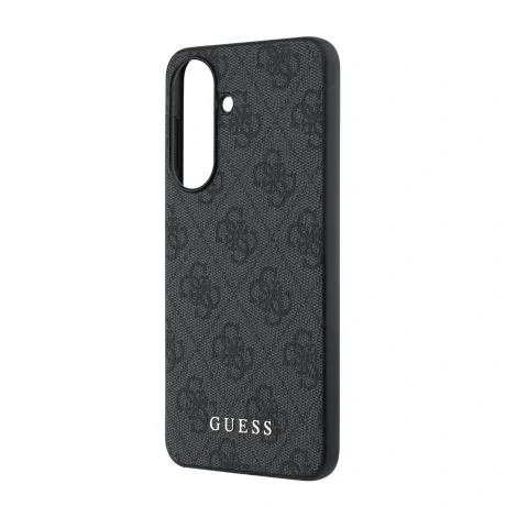 Husa spate Guess 4G Charm pentru Samsung Galaxy A57, neagră