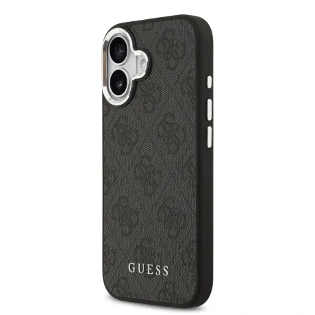 Husă spate Guess 4G MagSafe pentru iPhone 17, neagră