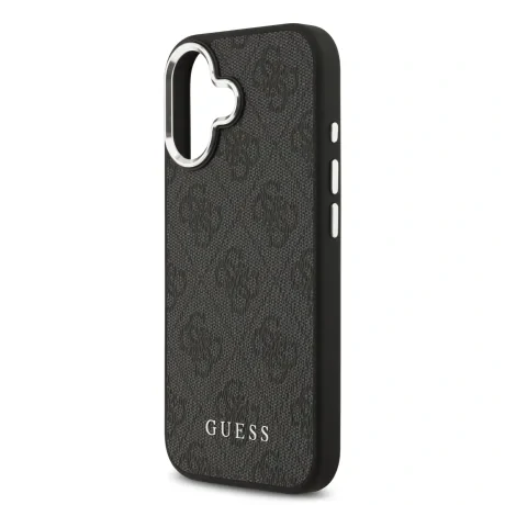 Husă spate Guess 4G MagSafe pentru iPhone 17, neagră