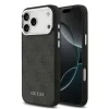 Husă spate Guess 4G MagSafe pentru iPhone 17 Pro Max, neagră