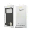 Husă spate Guess 4G MagSafe pentru iPhone 17 Pro, neagră