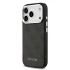 Husă spate Guess 4G MagSafe pentru iPhone 17 Pro, neagră