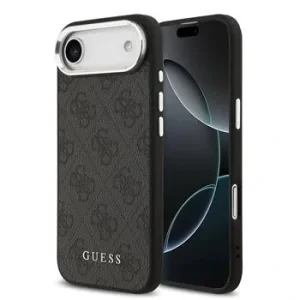 Husă spate Guess 4G MagSafe pentru iPhone Air, neagră