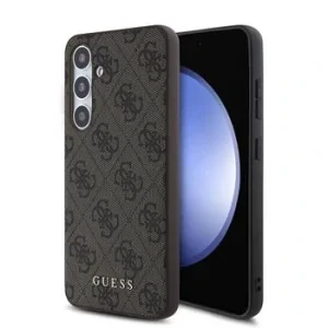 Husă spate Guess 4G pentru Samsung Galaxy S24 FE, maro