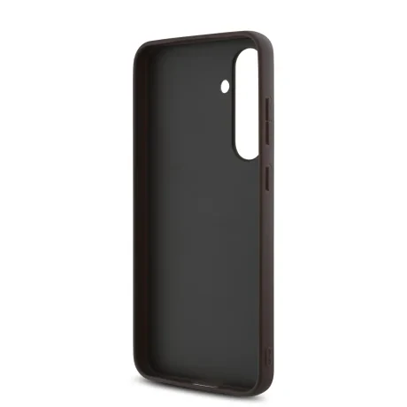Husă spate Guess 4G pentru Samsung Galaxy S24 FE, maro