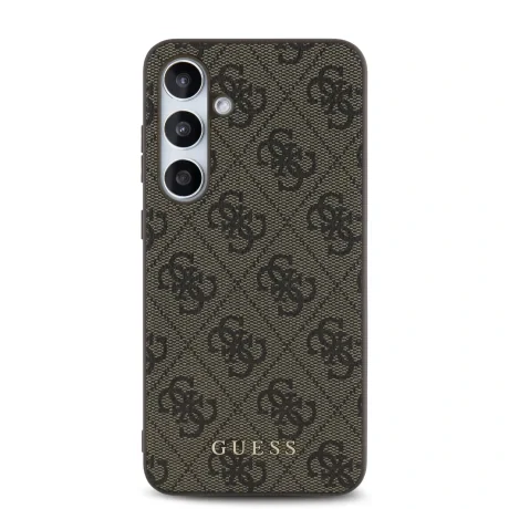 Husă spate Guess 4G pentru Samsung Galaxy S24 FE, maro