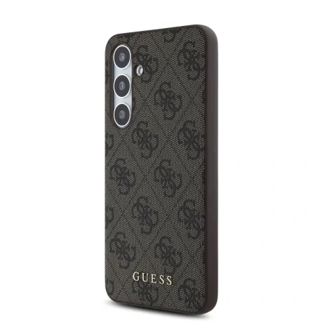 Husă spate Guess 4G pentru Samsung Galaxy S24 FE, maro