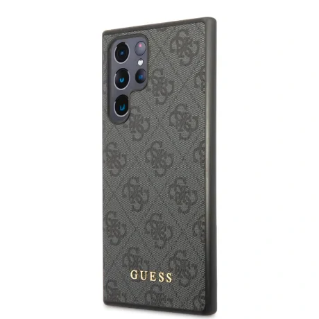 Husă spate Guess 4G pentru Samsung Galaxy S24 Ultra, neagră