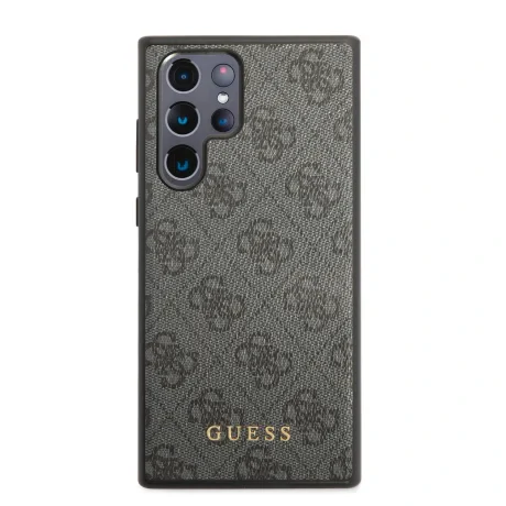 Husă spate Guess 4G pentru Samsung Galaxy S24 Ultra, neagră