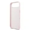 Husa spate Guess cu logo din rășină PU pentru iPhone Air, roz