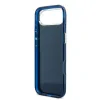 Husa spate Guess IML 4G Script Metal Logo pentru iPhone Air, albastră