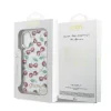 Husă spate Guess IML Glitter Cherry MagSafe pentru iPhone 17