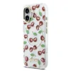 Husă spate Guess IML Glitter Cherry MagSafe pentru iPhone 17