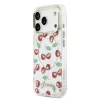 Husă spate Guess IML Glitter Cherry MagSafe pentru iPhone 17 Pro