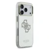 Husa spate Guess PC/TPU Mirror 4G cu sclipici și logo MagSafe pentru iPhone 17 Pro Max, aurie