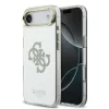 Husa spate Guess PC/TPU Mirror 4G cu sclipici și logo MagSafe pentru iPhone Air, aurie