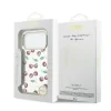Husă spate Guess PC/TPU Mirror Glitter Cherry MagSafe pentru iPhone 17 Pro Max