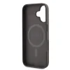 Husă spate Guess PU 4G Classic Logo MagSafe pentru iPhone 16 Plus, maro