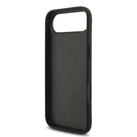 Husa spate Guess PU 4G cu logo metalic pentru iPhone Air, gri