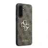 Husa spate Guess PU 4G cu logo metalic pentru Samsung Galaxy A37, maro