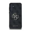 Husa spate Guess PU 4G cu logo metalic pentru Samsung Galaxy A55 5G, gri