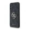 Husa spate Guess PU 4G cu logo metalic pentru Samsung Galaxy A55 5G, gri