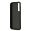 Husa spate Guess PU 4G cu logo metalic pentru Samsung Galaxy S25 FE, maro