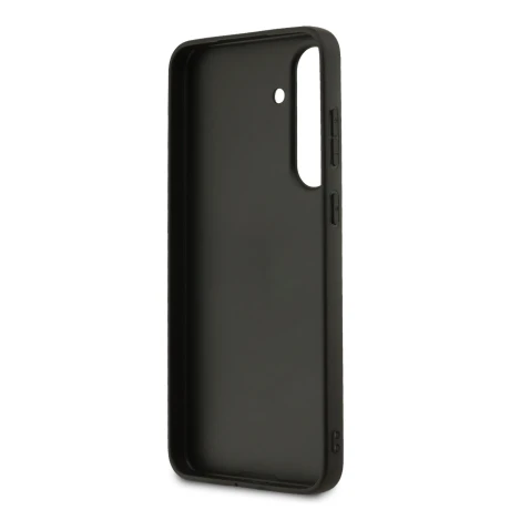 Husa spate Guess PU 4G cu logo metalic pentru Samsung Galaxy S25 FE, maro
