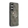 Husă spate Guess PU 4G cu logo metalic pentru Samsung Galaxy S26+, maro