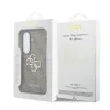 Husa spate Guess PU 4G cu logo metalic pentru Samsung Galaxy S26, maro