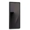 Husă spate Guess PU 4G cu logo metalic pentru Samsung Galaxy Z Fold 7, maro